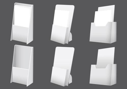 Brochure Holder vector