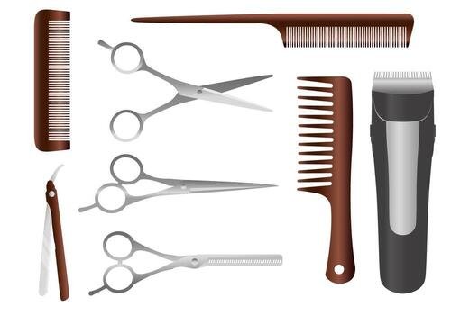 Barber Tools Vectors