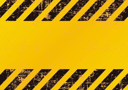 Grunge DangerCaution Background vector