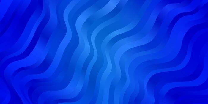 Light BLUE vector pattern with curved lines.