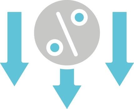 Decrease Vector  Icon