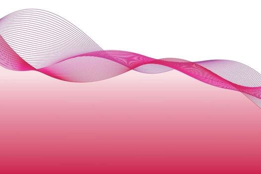 Wave Abstract Lines Red Background vector