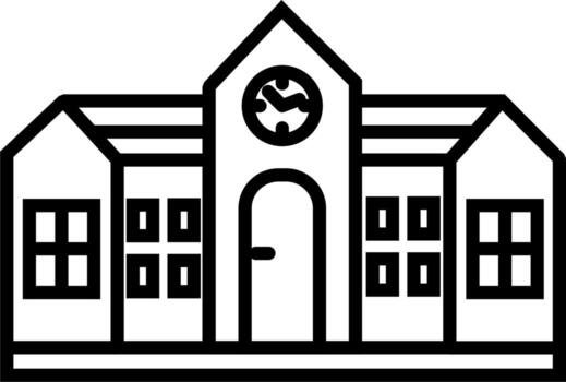 25 - Campus Icon vector
