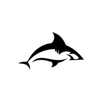 Wild Shark Logo Vector Template