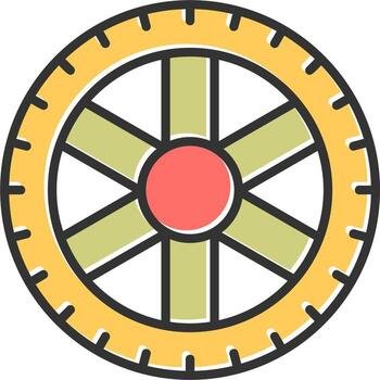 Tire Vector Icon