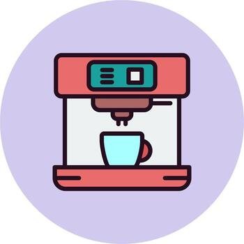 Coffee Machine Vector Icon