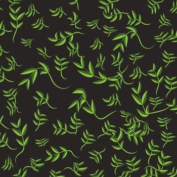 Leaves background vector