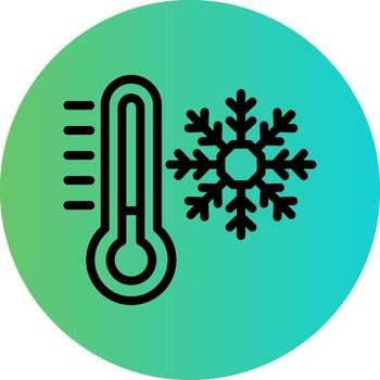 Cold Vector Icon Design