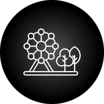 Park Vector Icon