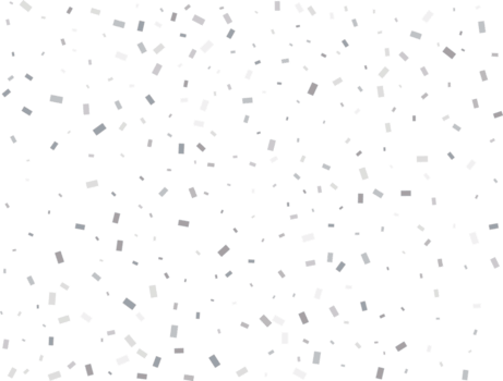 Holiday Rectangular Silver Confetti png