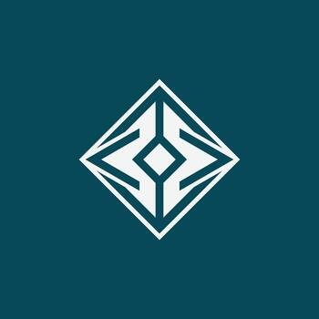 abstract modern code programming development logo vector