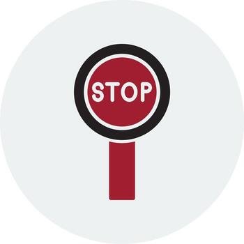 Stop Sign Vector Icon