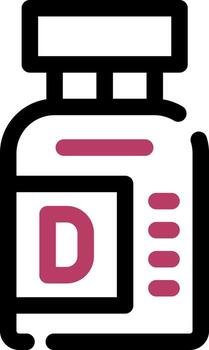 Vitamins Creative Icon Design vector