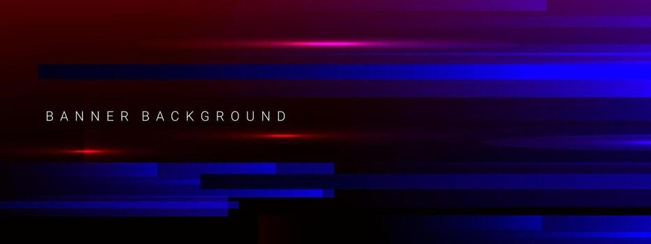 Abstract geometric pattern elegant neon effect shiny background vector