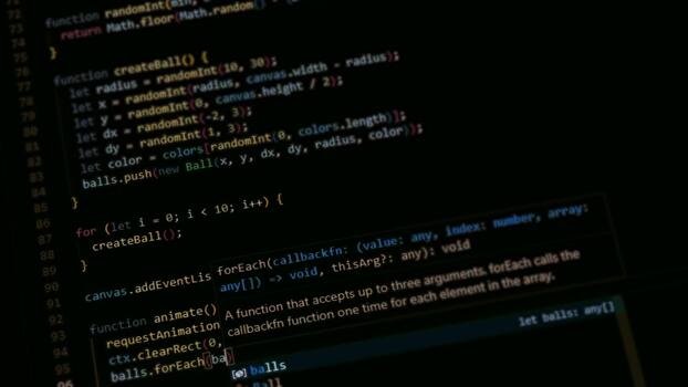 Programming Coding Environment Developer Working on Code video