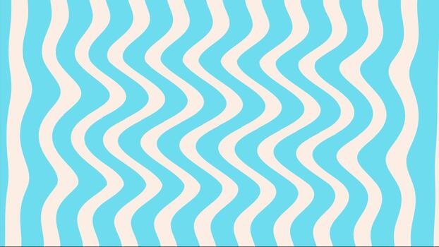 seamless pattern with wave motion design video